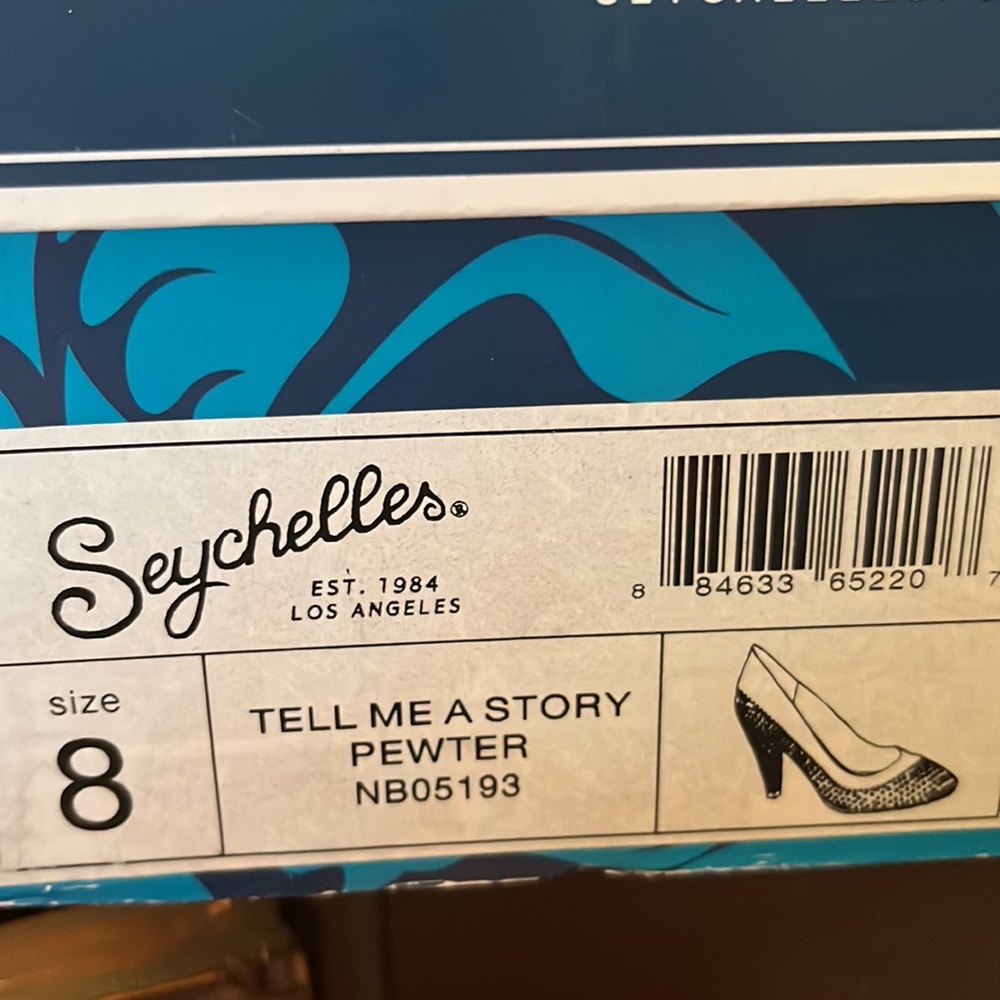 Seychelles Pumps heels pewter/rose/ color - Picture 10 of 10